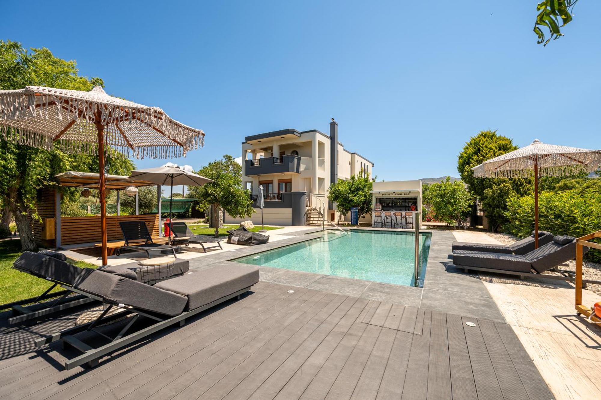 Infinity Premium Private Pool 3 Bedrooms 5 Bathrooms 2 Kitchens Κως Πόλη